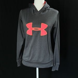 UA | Gray UA Logo Semi Fitted Sweatshirt | Sz S